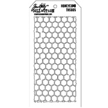 Маска Ranger - Tim Holtz - Layering Stencil - Honeycomb, 13х20 см