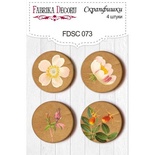 Набор скрапфишек Фабрика Декору из 4 шт FDSC 073