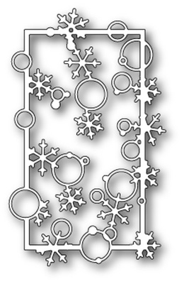 Нож для вырубки от Poppystamps - Flurry Frame