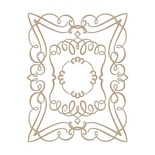 Пластины для фольгирования от Spellbinders - Elegant Rectangle