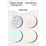 Набор скрапфишек Фабрика Декору из 4 шт. FDSC 023