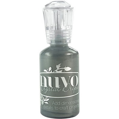 Жидкие жемчужные капли Tonic Studios - Nuvo Crystal Drops - Liquid Mercury
