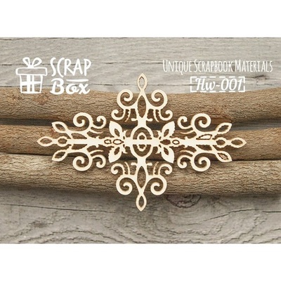 Чипборд ScrapBox - Бордюр С завитками
