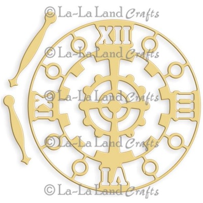 Лезвие La-La Land Crafts - Steampunk Clock