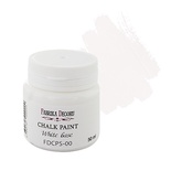 Крейдяна фарба Chalk Paint Біла 50ml, ТМ Фабрика Декору