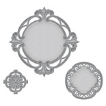 Нож для вырубки от Spellbinders - Art Deco - Savory Decorative Accent