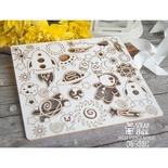 Чипборд ScrapBox - детский набор Космический Hc-020
