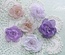 Набор цветов Royalty flowers Сиренево-бежевый микс, ТМ Iris, 6 шт