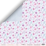 Лист двусторонней бумаги от Scrapmir - Флора из коллекции Gentle Morning, 30x30 см