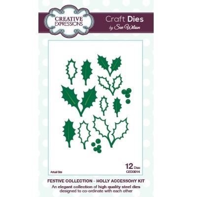 Лезвие Sue Wilson - Festive Collection - Holly Accessory Kit