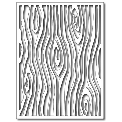 Лезвие Frantic Stamper - Precision Die - Woodgrain Card Panel