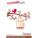 Лезвие CottageCutz - Whimsy Bird & Cage, 10х15 см