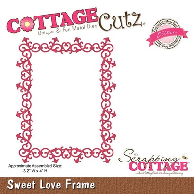 Лезвие CottageCutz - Sweet Love Frame (Elites)