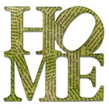 Ножи от Sizzix - Sizzix Bigz Die - Phrase, Home