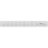 Линейка от Tim Holtz Acrylic Design Ruler 12", длина 12 дюймов