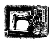 Резиновый штамп Stamper's Anonymous - Donna Salazar - A Stitch In Time Stamp