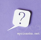Маска-шаблон от Wycinanka - Вопрос, 1 эл.