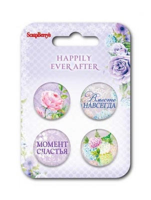 Набор металлических фишек №3 от ScrapBerry's - Счастливый день!