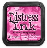 Штемпельная подушка Ranger Distress Ink Pad - Picked Raspberry