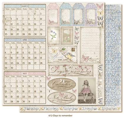 Vintage Spring Basics - Days to remember