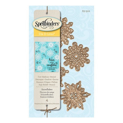 Ножи от Spellbinders - Snowflakes