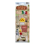 Наклейки от Paper House-Italy Cardstock Stickers, Италия, 12 шт, 12X33 см