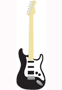 Лезвие Electric Guitar от Cheery Lynn Designs