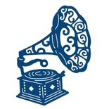 Нож для вырубки от Tattered Lace - Gramaphone - Граммофон
