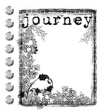 Акриловый штамп от компании Prima - Journey