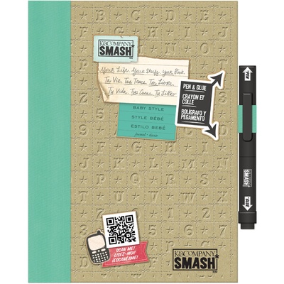 Книга для записей от K&Company - BABY SMASH Folio, размер: 19,7х26,1 см.