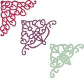 Нож для вырубки от Cheery Lynn Designs - Lace Corner Deco E
