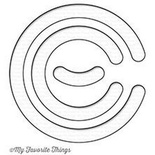 Лезвие нож My Favorite Things - Circle Spinner Channels Die-namics