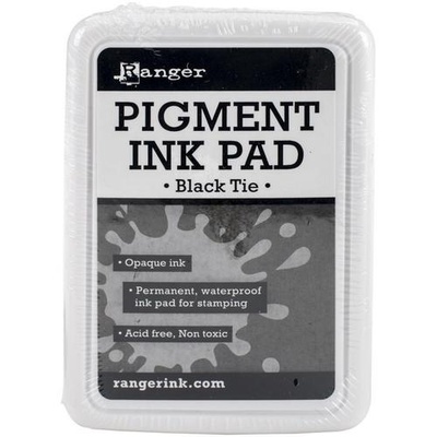 Пигментные чернила Ranger Pigment Ink - Black Tie
