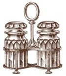 Акриловый штамп K008 Солонка, размер 3,4 * 4,1 см