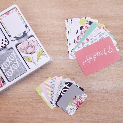 Набор карточек Project Life by Becky Higgins - Core Kit - September Skies, 576 штук