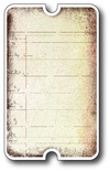 Лезвие - DIES- Index Card 