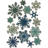 Ножи Снежинки от Sizzix Thinlits Dies By Tim Holtz - Mini Paper Snowflakes 14/Pk - 14 шт.