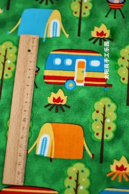 Хлопок Кемпинг (Дизайн от Sugar&Spice textiles), 50х55см
