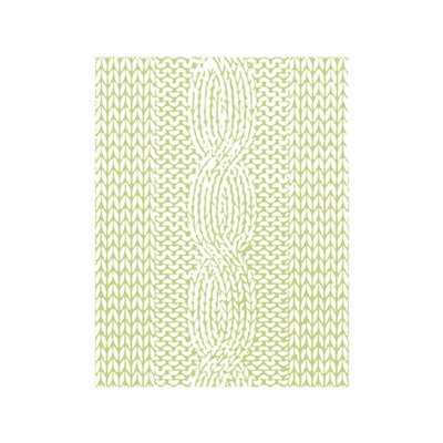 Папка для тиснения - Richard Garay - Knitted Pattern, 10,1 х 13,3 см