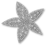 Нож для вырубки от Poppystamps - Luxe Poinsettia Outline