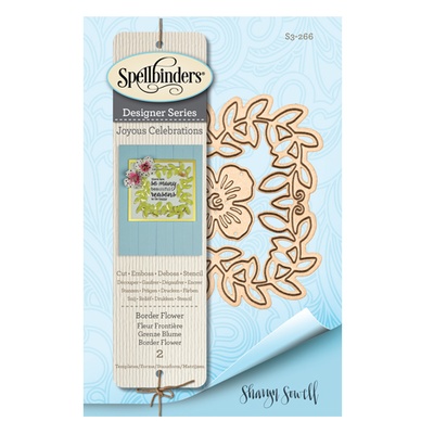 Ножи от Spellbinders – Border Flower