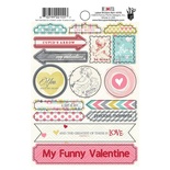 Набор наклеек Fancy Pants - Be.Loved 4x6 Label Stickers