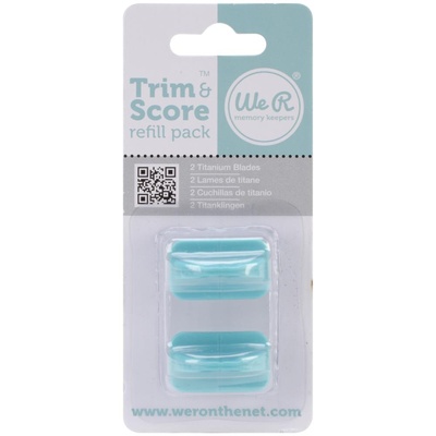 Змінні леза до різака від We R Memory Keepers - Trim & Score Refill Blades, 2 шт.