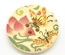 Деревянная пуговица Multicolor Butterfly Pattern B15465, диаметр 3 см, 1 шт.