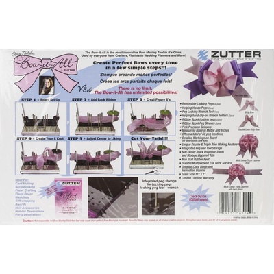 Инструмент для создания бантов Zutter - Bow-It-All V3.0 БЕЛЫЙ
