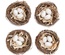 Декоративні гнізда Mini Decorative Nests, 4 шт, dpCraft