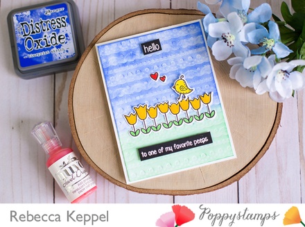 Набор ножей и штампов от Poppystamps - Easter Chicks