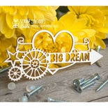 Чипборд ScrapBox - стимпанк Big Dream Ht-051