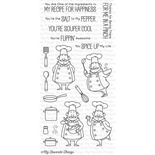 Акриловый штамп My Favorite Things - BB Recipe for Happiness, 18 шт