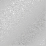 Лист односторонней бумаги с фольгированием Silver Poinsettia Gray, ТМ Fabrika Decoru